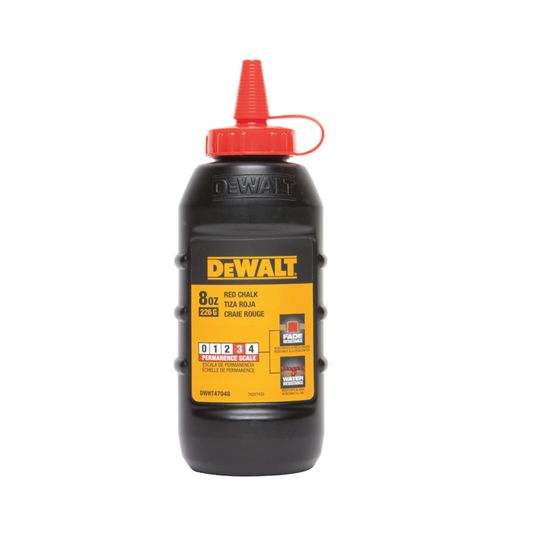 DeWalt Chalk - 8 Oz. Bottle — BCHDWHT47048