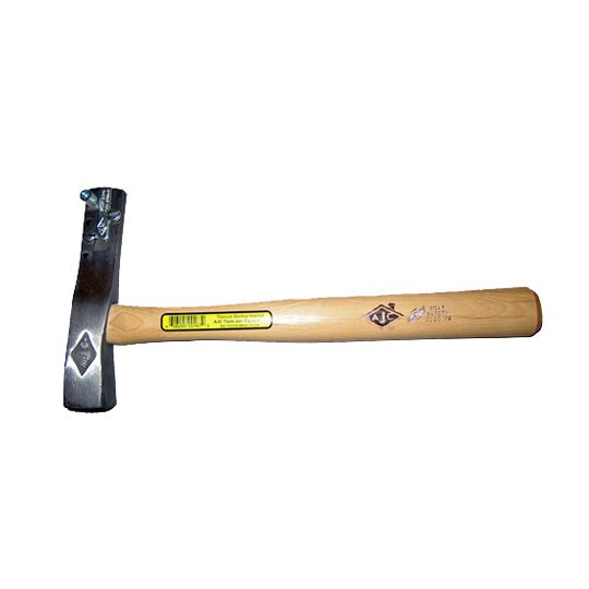 AJC Tools & Equipment Titanium Roofing Hatchet with Stationary Screw Gauge — WDJ34