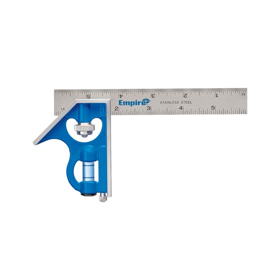 Empire 6" True Blue Combination Square