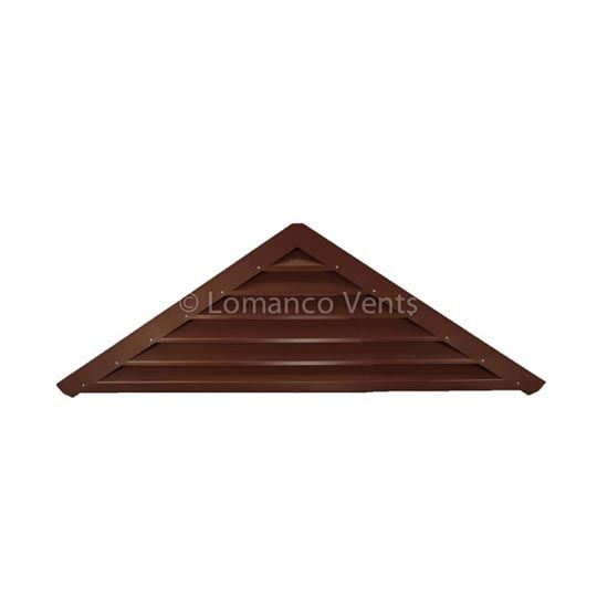 Lomanco Model-906 Adjustable Vari-Pitch Triangular Gable Louver — LOM906MF