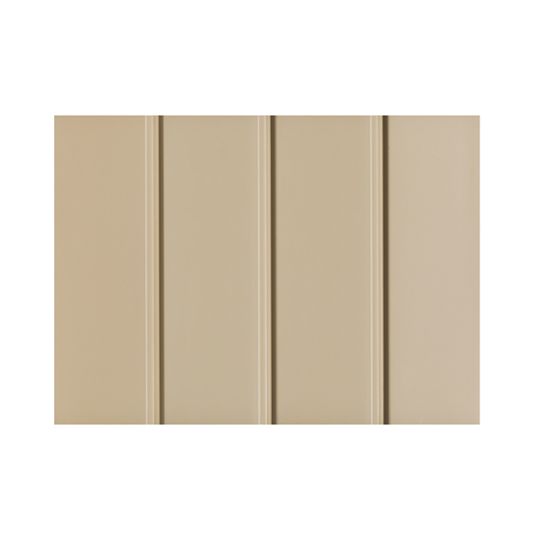 Quality Edge .019" x 16" x 12' TruLine HP-Series Solid Aluminum Soffit — QED16SS414