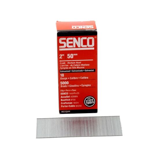Senco 2" Galvanized Brad Nail - Box of 5,000