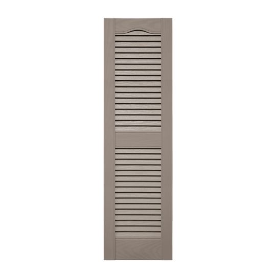 Mid-America Standard Cathedral Top Open Louver Shutter — MABLSCL1264