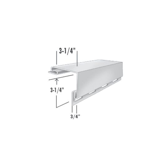 Exterior Portfolio 3-1/4" Natural Smooth Outside Corner Post — EXPOCPN97