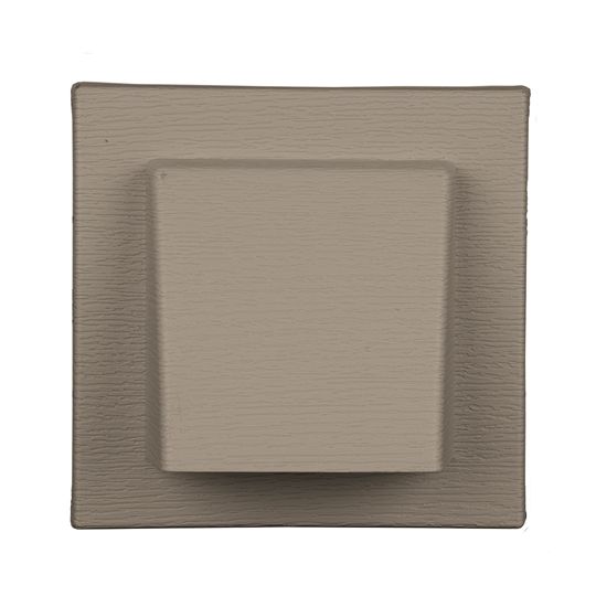 Mid-America Hooded Vent Water Management Block for Fiber Cement Siding — MABFMMHV4097