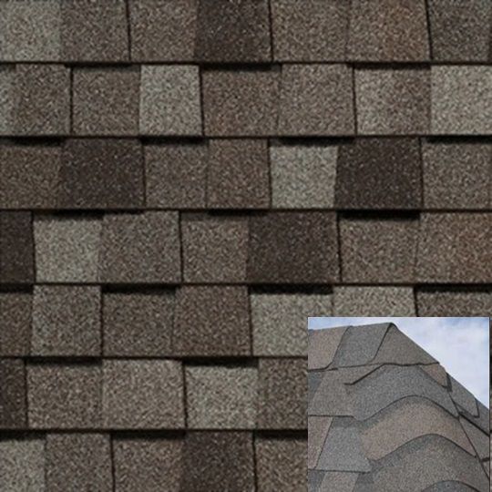 CertainTeed Roofing 12" x 36" Shadow Ridge Hip & Ridge Accessory Shingles — Hip & Ridge Shingles — CTRSRHRSHMI