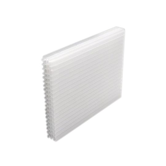 Hohmann & Barnard 3/8" x 2-1/2" x 3-3/8" Quadro-Vent — H&BQVWHITE