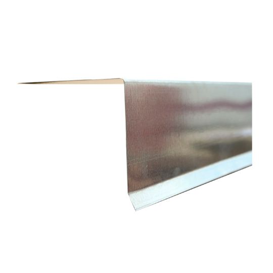 Flamco 26 Gauge x 4 x 2 90° Roof Edge with Kick — Flashings — FLCRE26BG60200