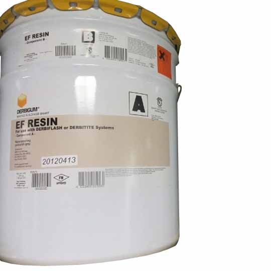 Derbigum Ef Resin Cold Fluid Applied Polyester Reinforced Membrane - 12.5 Kg Kit