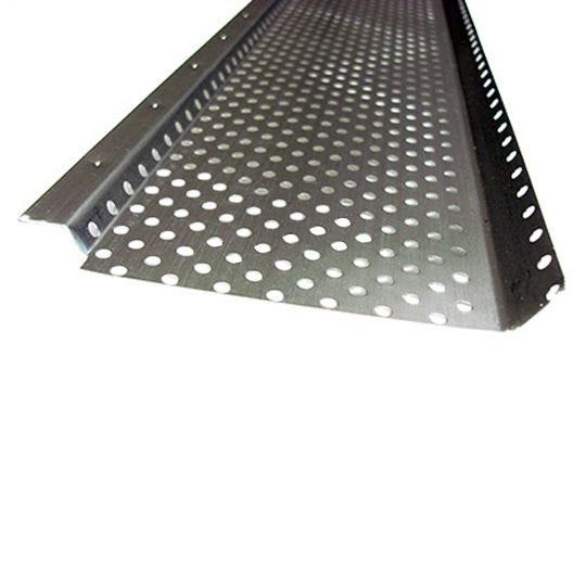 US Aluminum 6" x 10' Shur Flo Step Down Gutter Guard — USA6SF10SD