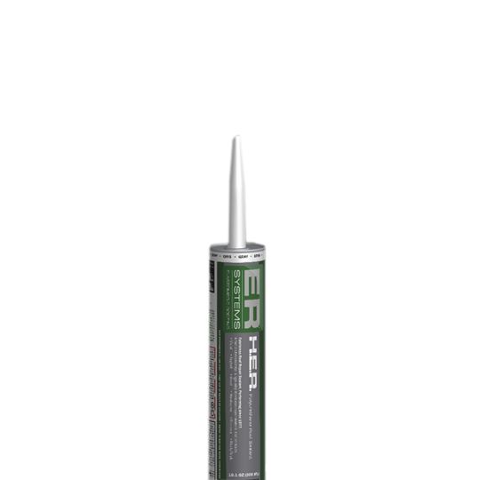 ER Systems H.E.R. Fabric-Less Flashing-Grade Polyurethane Roof Sealant - 10.1 Oz. Cartridge