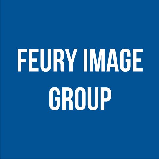 Feury Image Group 9' x 12' Corner Logo Drop Cloth - 8 Oz. Pack