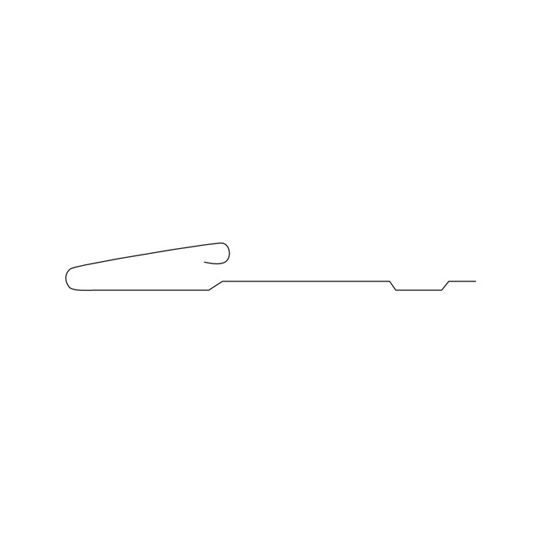 Quality Aluminum Products 12' Utility Trim — QAPUTAL