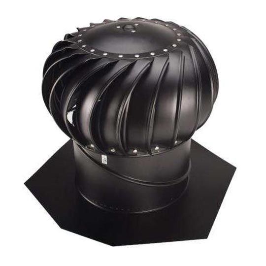 Lomanco 14" Whirlybird Internally Braced Turbine Ventilator — Ventilation and Drainage — LOMBIB14BL
