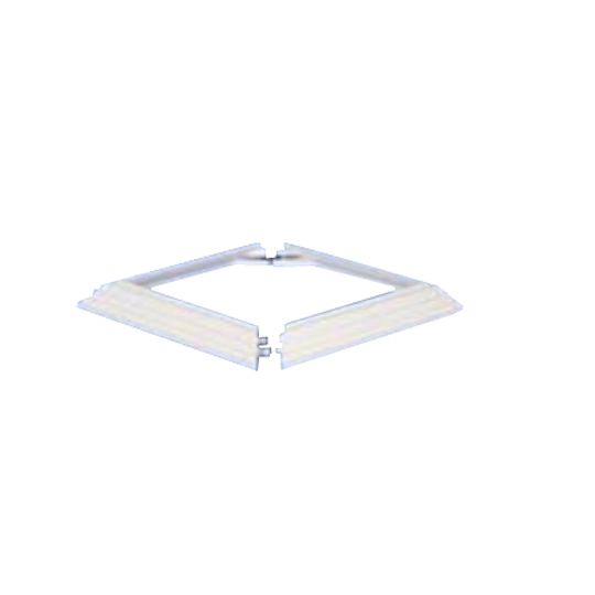 Triad Vinyl Fencing & Railing 4" Post Cover Trim - 2 Piece