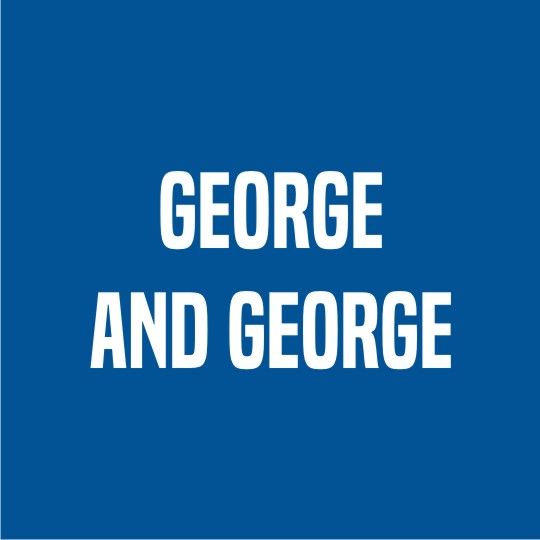 George And George Black Dot Glove