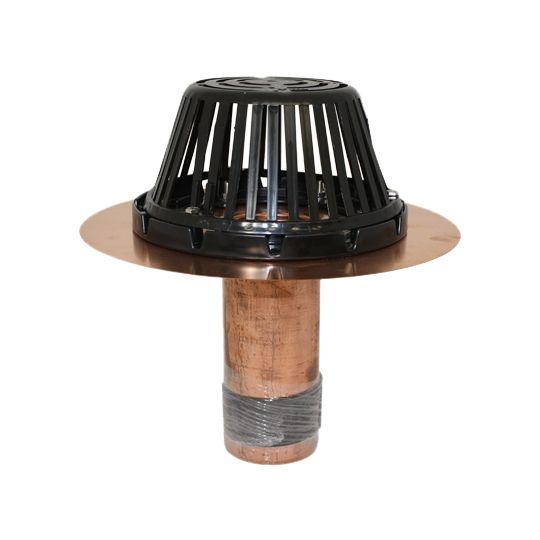 Marathon Roofing Products 6" Copper-Tite Retrofit Drain with Plastic Dome