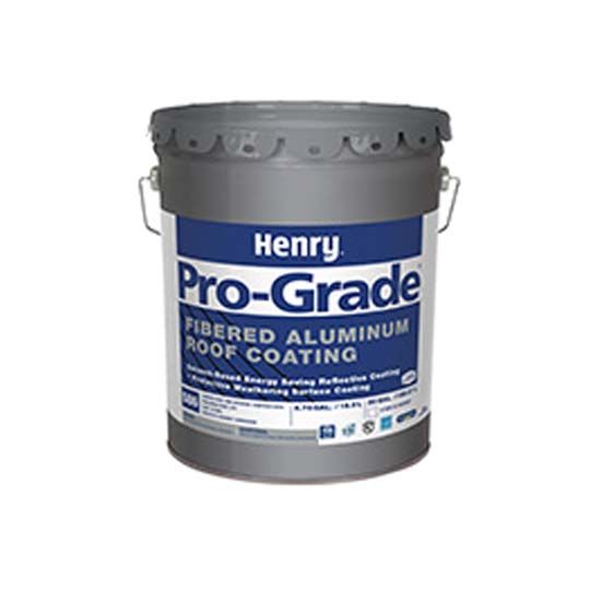 Henry Company Pro-Grade 586 Fibered Aluminum Roof Coating - 5 Gallon Pail