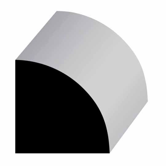 Wholesale Millwork 11/16" x 11/16" Primed Finger-Jointed Quarter Round Moulding