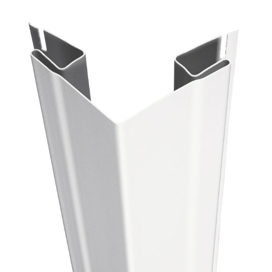 CertainTeed Siding 3/4" x 12' Outside Cornerpost with 3-1/3" Face - Woodgrain Finish — CEROSCP34WG12CW