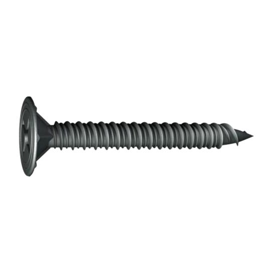 Grabber Construction Products #8 x 1-5/8" GrabberGard Wafer Head Alternating Thread Screws - Carton of 4,000