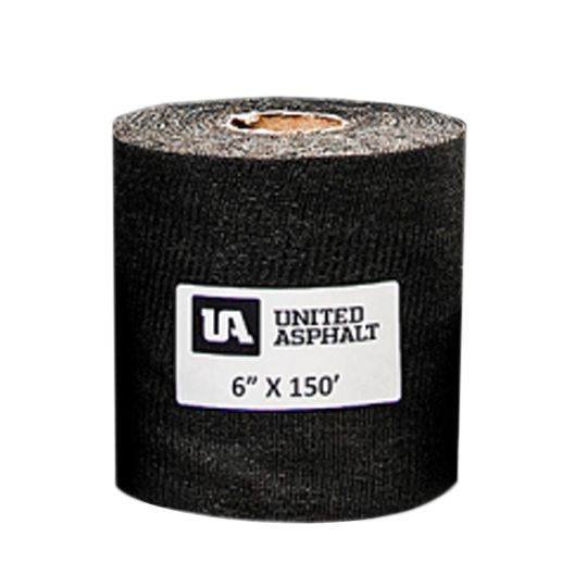 United Asphalt (New Jersey) 6" x 150' Asphalt Saturated Cotton Fabric