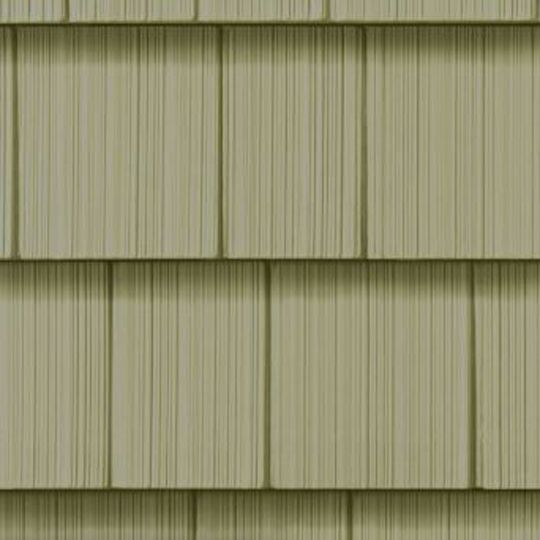 CertainTeed Siding Northwoods Single 7" Straight Edge Perfection Vinyl Shingle Siding — CERNWS7SECY