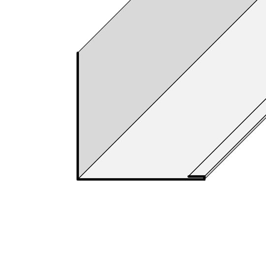 Flamco 4" x 5" x 1/2" Turnback Flashing