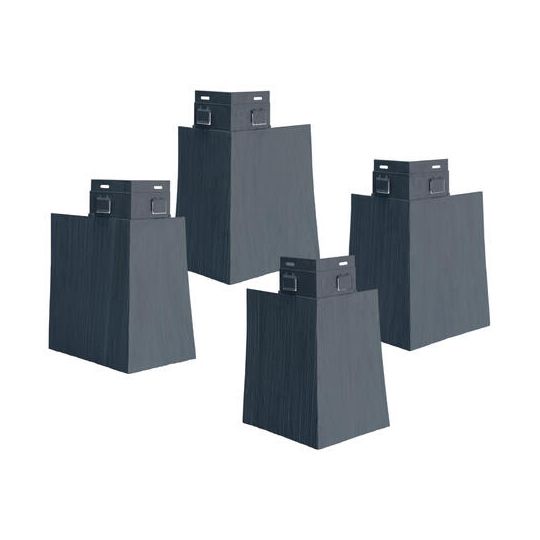 CertainTeed Siding Cedar Impressions 7" Perfecton Offset Mitered Corner Post - Box of 4 — CERMCO7PB