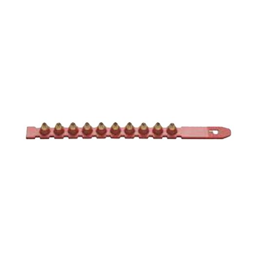 Powers Fasteners .27 Caliber 10-Load Powder Safety Strip - Red - Box of 100