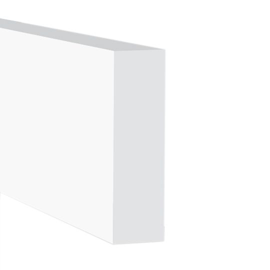 Royal Building Products 4/4" x 7-1/4" x 12' S4S Cellular PVC Trimboard