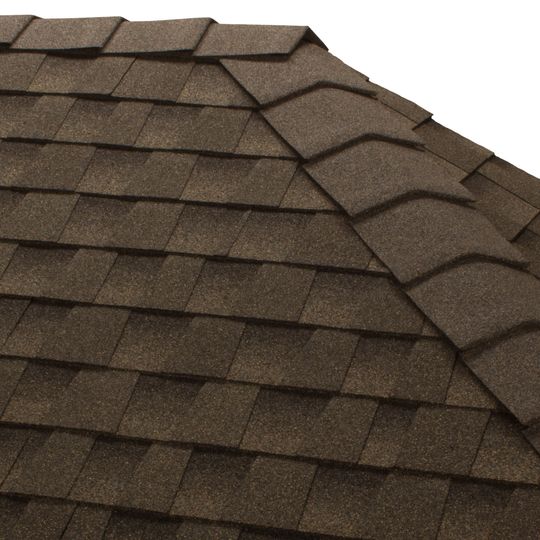 GAF TimberCrest Premium SBS-Modified Ridge Cap Shingles — GAFTCR10FOWW
