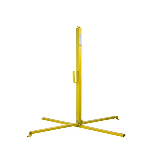 Guardian Fall Protection 39" Warning Line Single Steel Stanchion