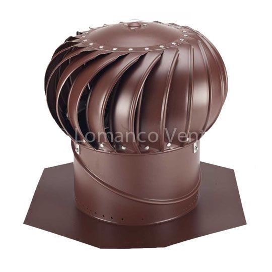 Lomanco 12" Whirlybird Internally Braced Turbine Ventilator — LOMBIB12BR