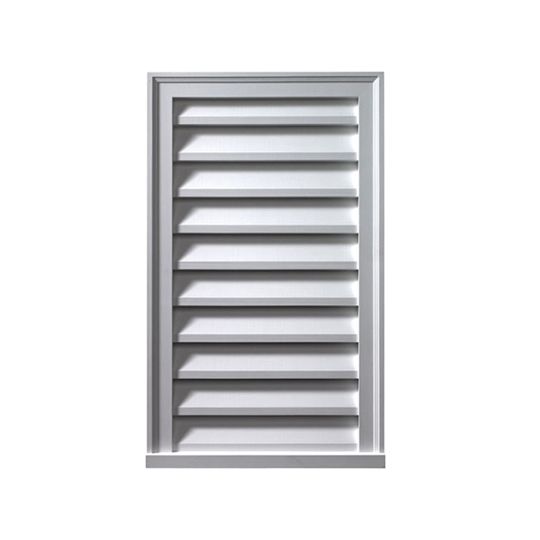 Fypon Molded Millwork 16" x 24" Functional Vertical Louver