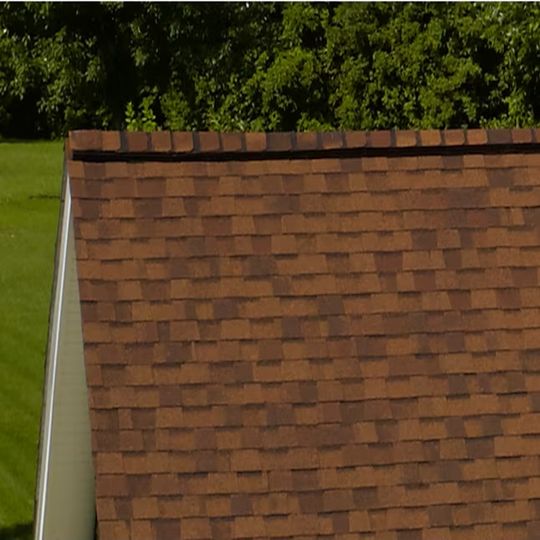 CertainTeed Roofing 10" Mountain Ridge High Profile Hip & Ridge Accessory Shingles - 20 Lin. Ft. Bundle — CTRMRHRABK10