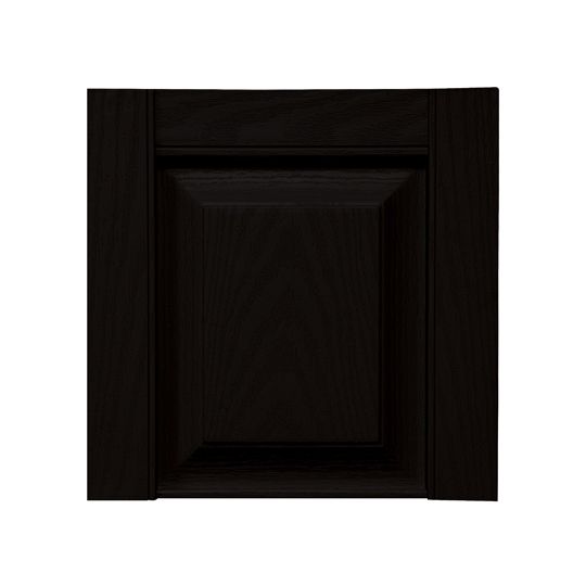 Mid-America Transom Top for Standard Raised Panel Shutters — MABTT14BK