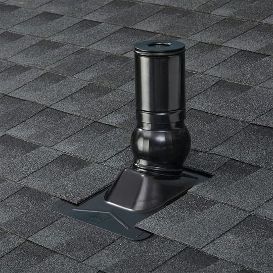 GAF Master Flow Pivot Pipe Boot Flashing — Flashings — GAFMFPPBG2BLK