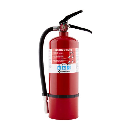 First Alert PRO5 Heavy Duty Rechargeable Fire Extinguisher with Bracket