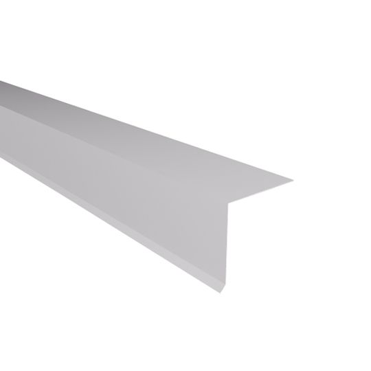 Able Sheet Metal 28 Gauge x 3" x 3" Nosing Grip — ABMNOS3328WH