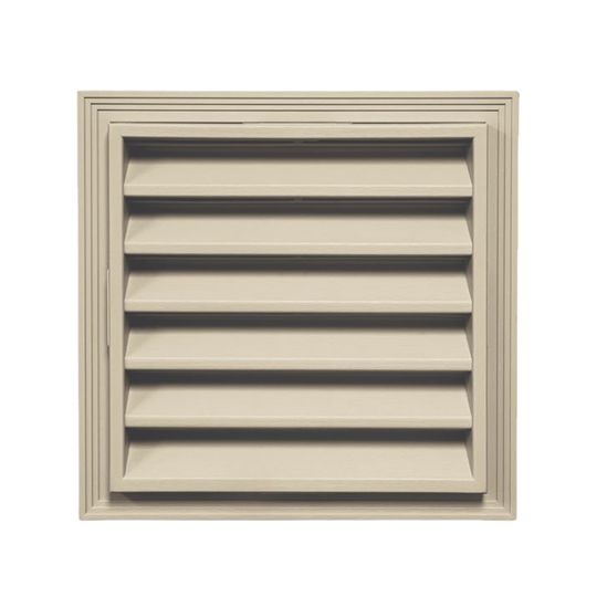 Mid-America Insulated Square Gable Vent — MABGVRE1212011