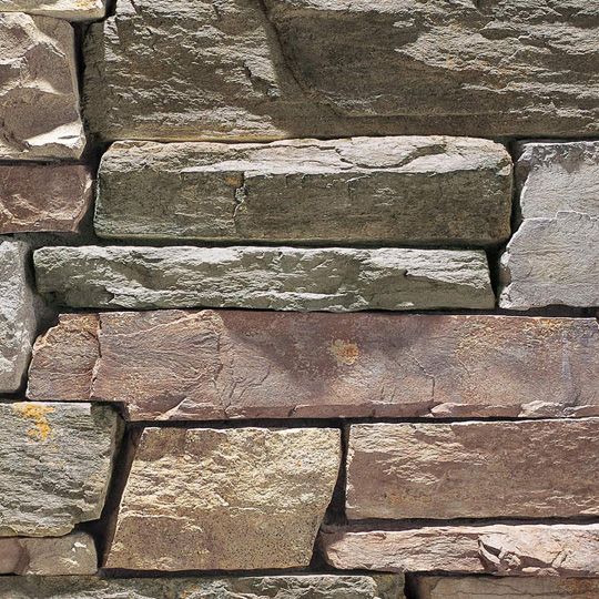 Eldorado Stone Cliffstone Flat Stone - 10 Sq. Ft. Box — ELDQLF0001SB