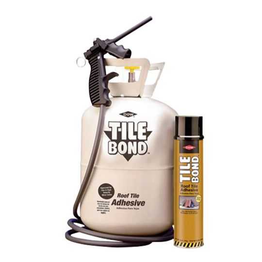 DOW Tile Bond Kit Canister with Gun/Hose Assembly - 23 Lbs.