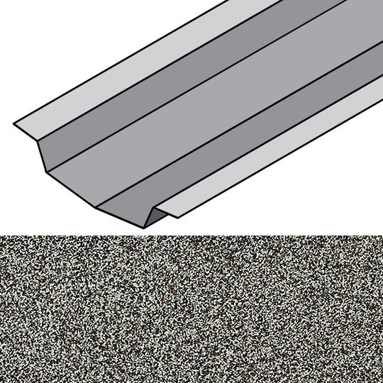 Unified Steel 6" x 79" Open Valley — BORVO679IW