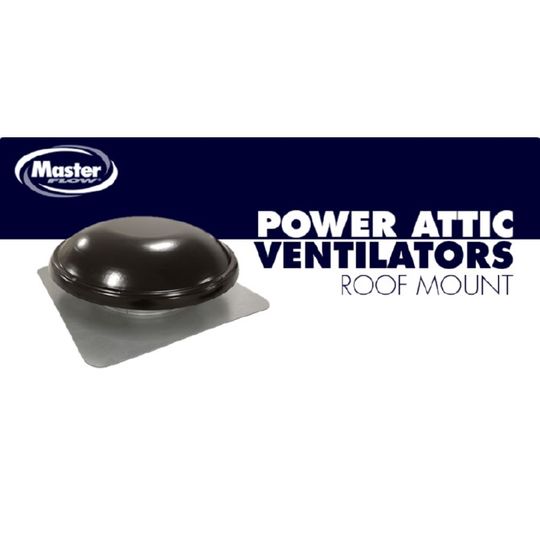GAF MasterFlow PR1 Series Power Attic Vent — Ventilation and Drainage — GAFPR1BR