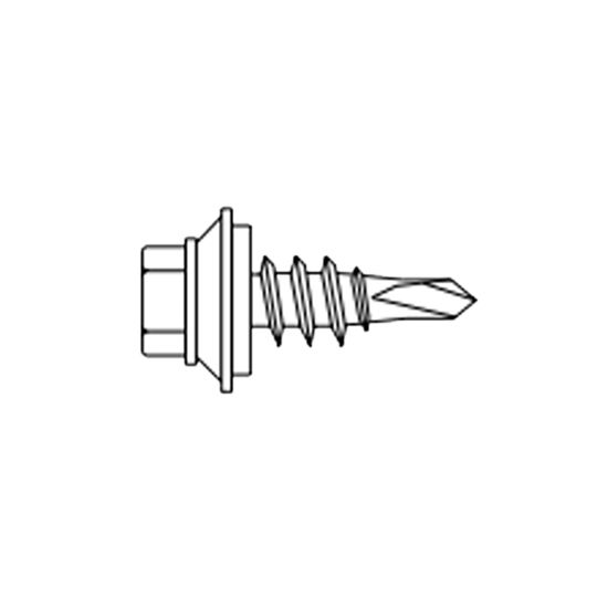 Metal Sales #14 x 7/8" Stitch Screws - Package of 500