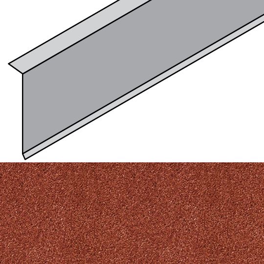 Unified Steel 5" x 79" Fascia — Metal Roofing — BORF579BASR