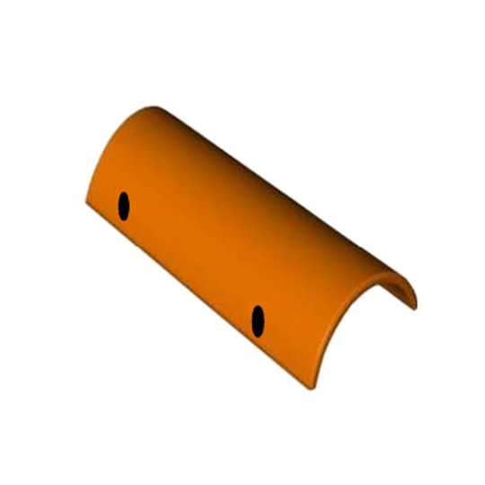 Claymex Spanish Style Clay Gable Rake Tile — Tile Roofing — CMXSPGR111