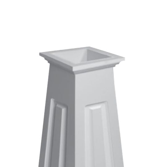 Fypon Molded Millwork 16" x 96" Tapered Raised Panel Column Wrap Kit