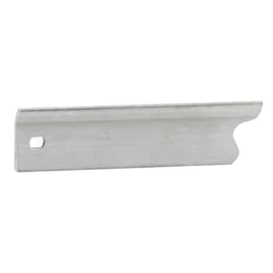 TruFast .075 x 1" x 10' TB-75 6" O.C. Termination Bar with Sealant Ledge — TRFTB75